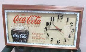Drink Coca Cola Wall Clock Delicious