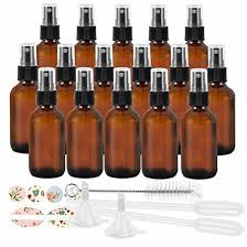 120 Ml 4oz Amber Glass Spray Bottles