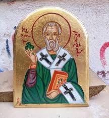 Byzantine Icon Of St Patrick Bi