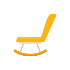 Premium Vector Rocking Chair Icon
