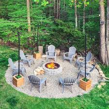 Fire Pit Chair Bench Ideas For Cozy