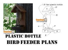 Diy Plastic Bottle Bird Feeder Plans