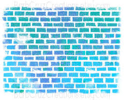 Digital Airbrush Brick Wall Background