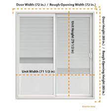 Full Lite Sliding Patio Door