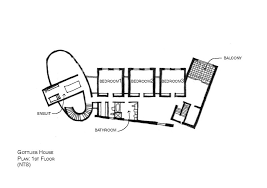 File Gottlieb House Level 1 Floor Plan