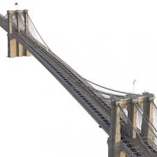 3d model brooklyn bridge 3d molier