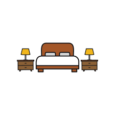 Home Bedroom Vector Editable For