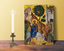Handcrafted Wooden Wall Hanging Icon