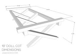 Diy 18 Inch Doll Cot Bed Jaime Costiglio