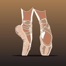 Couple Ballet Shoes Clipart Cute