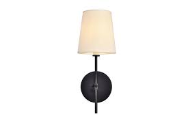 Light Traditional Wall Sconce Black