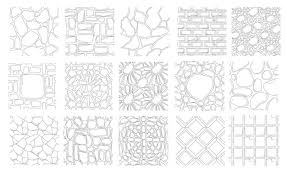 Vector Hand Drawing Seamless Patterns