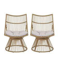 Back Wicker Outdoor Lounge Chair