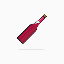 A Bottle Of Wine With A Cork In The