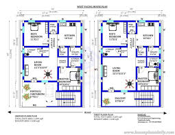 West Facing House Plan Vastu