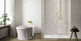 Lining Your Shower With Mosaic Tiles