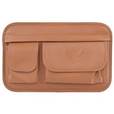 Immitation Leather Bag For Vespa Brown