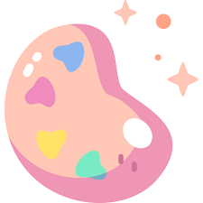 Color Palette Special Candy Flat Icon