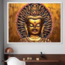 Buddha S Glowing Bronze Visage A
