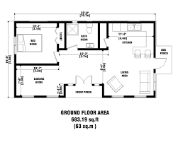 Custom 638 75 Sq Ft Tiny House Plan 1
