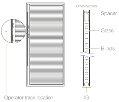 Blinds Between Glass Techinfo