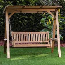 Veranda Swinging Bench With Canopy