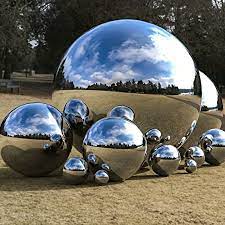 Stainless Steel Gazing Ball Mirror