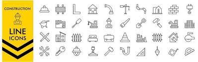 Construction Icons Vector Art Icons