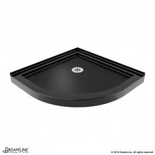 Slimline Quarter Round Shower Base