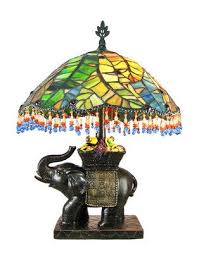 Beautiful Indian Elephant Table Lamp W