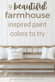 Benjamin Moore Farmhouse Paint Colors