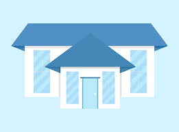 Blue Roof Vector Ilration Eps 10