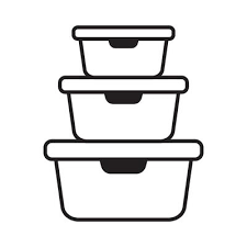 Food Container Icon Lunchbox Icon