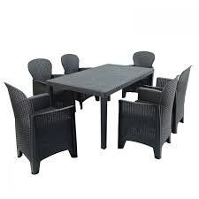 Rno Anthracite Dining Table