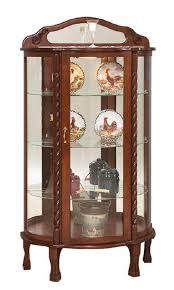 Imperial Rope Twist Curio Cabinet