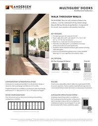 Andersen Glass Wall Systems Windowrama