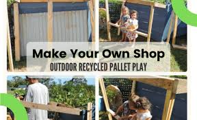 Recycled Pallet Market Stall Cubby