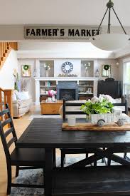 Modern Farmhouse Summer Living Room