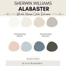 Sherwin Williams Alabaster Color
