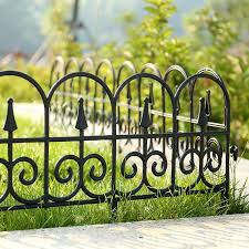 Decorative Garden Fence No Dig