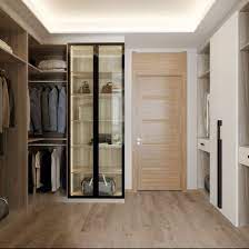 Temper Glass Wardrobe Walk In Closet