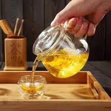 Heat Resistant Glass Teapot High