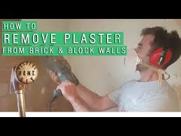 How To Remove Plaster From Brick Walls