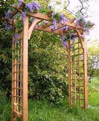 Wooden Arches For A Romantic Garden
