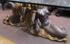 A Mid Century Mermaid Coffee Table