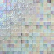 Polished Glass Mosaic Wall Tile