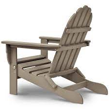 Durogreen The Adirondack Chair Weathered Wood At Riverbend Home