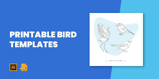 13 Printable Bird Templates Free