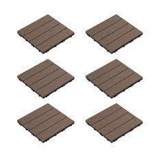 Deck Tile Flooring Set