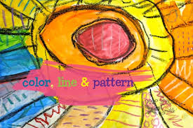Color Line And Pattern Art Project